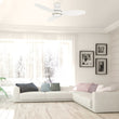 Load image into Gallery viewer, HOBART 48 inch 3 - Blade Flush Mount Smart Ceiling Fan with LED Light &amp; Remote - LEDMyPlace