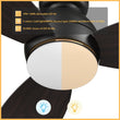 Load image into Gallery viewer, HOBART 48 inch 3 - Blade Flush Mount Smart Ceiling Fan with LED Light &amp; Remote - LEDMyPlace
