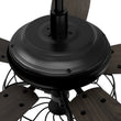 Load image into Gallery viewer, Huntley 52 Inch 5 - Blade Industrial Vintage Best Ceiling Fan With Light &amp; Remote Control - Black/Walnut - LEDMyPlace