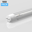 Load image into Gallery viewer, Hybrid T8 4ft LED Tube/Bulb - 22w/20w/18w/15w/ 12w/10w Wattage Adjustable, 130lm/w, 3000k/3500k/4000k/5000k/ 6000k/6500k CCT Changeable, Frosted, Base G13, Single End/Double End Power - Ballast Compatible or Bypass - LEDMyPlace