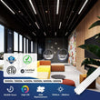 Load image into Gallery viewer, Hybrid T8 4ft LED Tube/Bulb - 22w/20w/18w/15w/ 12w/10w Wattage Adjustable, 130lm/w, 3000k/3500k/4000k/5000k/ 6000k/6500k CCT Changeable, Frosted, Base G13, Single End/Double End Power - Ballast Compatible or Bypass - LEDMyPlace