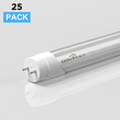 Load image into Gallery viewer, Hybrid T8 4ft LED Tube/Bulb - 22w/20w/18w/15w/ 12w/10w Wattage Adjustable, 130lm/w, 3000k/3500k/4000k/5000k/ 6000k/6500k CCT Changeable, Frosted, Base G13, Single End/Double End Power - Ballast Compatible or Bypass - LEDMyPlace