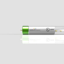 Load image into Gallery viewer, Hybrid T8 4ft LED Tube/Bulb - Glass 18W 2400 Lumens 4000K Clear, Single End/Double End Power - Ballast Compatible or Bypass (Check Compatibility List) - LEDMyPlace