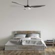 Load image into Gallery viewer, Icebreaker 52 in.(3 - Blade) Best Smart Ceiling Fan w/ Dimmable LED Light and Remote, Indoor/Outdoor, White Finish Works w/ Alexa/Google Home/Siri - LEDMyPlace