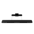 Load image into Gallery viewer, Integrated LED Linear Chandelier Light Fixture In Matte Black Body Finish, 9W, 3000K(warm white), 450LM, Dimmable - LEDMyPlace