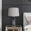 Load image into Gallery viewer, Jacinto Sculpted Translucent Glass Accent Best Table Lamp 27" - LEDMyPlace