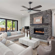 Load image into Gallery viewer, JOURNEY 52 inch 5 - Blade Smart Ceiling Fan with LED Light &amp; Remote - LEDMyPlace