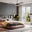 Load image into Gallery viewer, JOURNEY 52 inch 5 - Blade Smart Ceiling Fan with Remote&amp; LED Light - LEDMyPlace