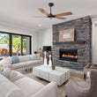 Load image into Gallery viewer, JOURNEY 56'' 5 - Blade Smart Ceiling Fan with LED Light &amp; Remote - LEDMyPlace