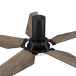 Load image into Gallery viewer, KAJ 52 inch 5 - Blade Flush Mount Smart Ceiling Fan with LED Light &amp; Remote - LEDMyPlace