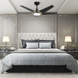 Load image into Gallery viewer, KAJ 52 inch 5 - Blade Smart Ceiling Fan with LED Light &amp; Remote - LEDMyPlace