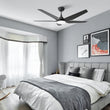 Load image into Gallery viewer, KAJ 52 inch 5 - Blade Smart Ceiling Fan with LED Light &amp; Remote - LEDMyPlace