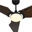 Load image into Gallery viewer, KAJ 56 inch 3 - Blade Smart Ceiling Fan with LED Light &amp; Remote - LEDMyPlace
