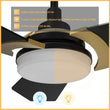 Load image into Gallery viewer, KAJ 56 inch 3 - Blade Smart Ceiling Fan with LED Light &amp; Remote - LEDMyPlace