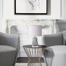 Load image into Gallery viewer, Kala Little Twist Frosted Glass Best Table Lamp 24" - Smoke Gray - LEDMyPlace
