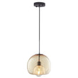 Load image into Gallery viewer, Karina Globe Glass Indoor &amp; Outdoor Best Pendant Light Amber (Bulb Not Included) - LEDMyPlace