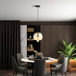 Load image into Gallery viewer, Karina Globe Glass Indoor &amp; Outdoor Best Pendant Light Amber (Bulb Not Included) - LEDMyPlace