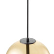 Load image into Gallery viewer, Karina Globe Glass Indoor &amp; Outdoor Best Pendant Light Amber (Bulb Not Included) - LEDMyPlace
