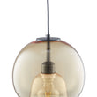 Load image into Gallery viewer, Karina Globe Glass Indoor &amp; Outdoor Best Pendant Light Amber (Bulb Not Included) - LEDMyPlace