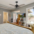 Load image into Gallery viewer, Karson 52 Inch 5 - Blade Best Ceiling Fan With Light &amp; Remote - Black/Wood (Reversible Blades) - LEDMyPlace