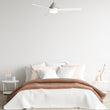 Load image into Gallery viewer, KENDRICK 52 inch 3 - Blade Best Ceiling Fan with LED Light Kit &amp; Remote Control - White/White - LEDMyPlace