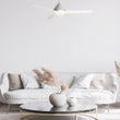Load image into Gallery viewer, KENDRICK 52 inch 3 - Blade Best Ceiling Fan with LED Light Kit &amp; Remote Control - White/White - LEDMyPlace