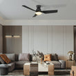 Load image into Gallery viewer, KENSEE 44 inch 3 - Blade Flush Mount Smart Ceiling Fan with LED Light &amp; Remote - LEDMyPlace