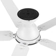 Load image into Gallery viewer, Kipton 52 inch 5 - Blade Ceiling Fan with LED Light Kit &amp; Remote Control - White - LEDMyPlace