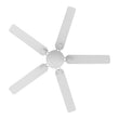 Load image into Gallery viewer, Kipton 52 inch 5 - Blade Ceiling Fan with LED Light Kit &amp; Remote Control - White - LEDMyPlace