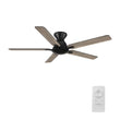 Load image into Gallery viewer, Kipton 52 inch 5 - Blade Ceiling Fan with Remote Control - Black/wooden/Walnut - LEDMyPlace