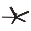 Load image into Gallery viewer, Kipton 52 inch 5 - Blade Ceiling Fan with Remote Control - Black/wooden/Walnut - LEDMyPlace