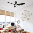 Load image into Gallery viewer, KREIS 52 inch Flush Mount 3 - Blade Smart Ceiling Fan with Remote &amp; LED Light - LEDMyPlace