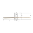 Load image into Gallery viewer, LABELLE 52 inch 3 - Blade Flush Mount Smart Ceiling Fan with LED Light &amp; Remote - LEDMyPlace