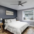 Load image into Gallery viewer, LAMONT 52 inch 3 - Blade Flash Mount Ceiling Fan with Pull Chain &amp;LED Light - LEDMyPlace