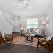Load image into Gallery viewer, LAMONT 52 inch 4 - Blade Flush Mount Ceiling Fan with LED Light &amp; Pull Chain - LEDMyPlace