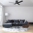 Load image into Gallery viewer, LAMONT 52 inch 4 - Blade Flush Mount Ceiling Fan with LED Light &amp; Pull Chain - LEDMyPlace