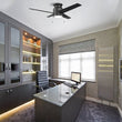 Load image into Gallery viewer, LAMONT 52 inch 4 - Blade Flush Mount Ceiling Fan with LED Light &amp; Pull Chain - LEDMyPlace