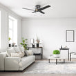 Load image into Gallery viewer, LAMONT 52 inch 4 - Blade Flush Mount Ceiling Fan with LED Light &amp; Pull Chain - LEDMyPlace