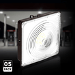 Load image into Gallery viewer, LED Canopy Light 75W 5700K Daylight 9750LM IP65 Waterproof 0 - 10V Dim 120 - 277VAC Surface or Pendant Mount, for Gas Stations Outdoor Area Light, Black - LEDMyPlace
