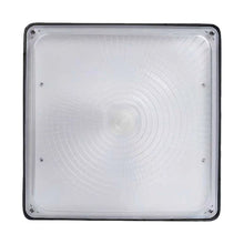 Load image into Gallery viewer, LED Canopy Light with 30W - 70W Selectable Wattage &amp; 3000K - 5000K CCT – Bronze - LEDMyPlace