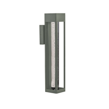 Load image into Gallery viewer, LED Crystal Bubble Glass Tube, 11W 3CCT, Modern Outdoor Wall Sconce - LEDMyPlace