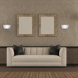 Load image into Gallery viewer, LED Half - Moon Wall Sconce Light 12W, 750 Lumens, Brushed Nickel Finish, White Acrylic Shade, ETL Listed, Hallway Light Fixtures - LEDMyPlace