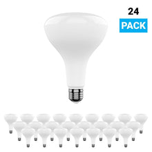 Load image into Gallery viewer, LED Light Bulbs BR40 15.5 Watt 3000K 1100 Lumens 120V Dimmable E26 Base Damp Location LED Indoor Recessed Flood Light