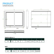 Load image into Gallery viewer, LED Lighted Bathroom Medicine Cabinet with Outlet, Double Sided Mirror, On/Off Switch, ETL, RoHS Listed, 90+ CRI, Surface Mount, Medicine Cabinet with LED Mirror, Benign Style - LEDMyPlace