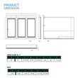 Load image into Gallery viewer, LED Lighted Bathroom Medicine Cabinet with Outlet, Double Sided Mirror, On/Off Switch, Surface Mount, Medicine Cabinet with LED Mirror, CRI 90+, Hector Style - LEDMyPlace