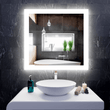 Load image into Gallery viewer, LED Mirror for Bathroom 36"x 36" w/ Backlit, Anti - Fog LED Vanity Mirror, CCT Changable (3 Colors), Memory Function, Touch Switch, Wateroroofed UL ETL Listed - LEDMyPlace