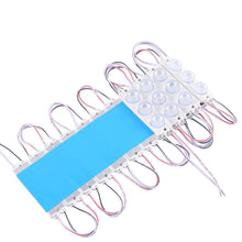 Load image into Gallery viewer, LED Module Lights, Pure White, 3 LEDs/Mod, DC12V, 2.5W, LED Waterproof Decorative Light for Letter Sign Advertising Signs with Tape Adhesive Backside (45 - Pack) - LEDMyPlace