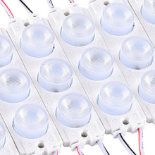 Load image into Gallery viewer, LED Module Lights, Pure White, 3 LEDs/Mod, DC12V, 2.5W, LED Waterproof Decorative Light for Letter Sign Advertising Signs with Tape Adhesive Backside (45 - Pack) - LEDMyPlace