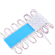 Load image into Gallery viewer, LED Module Lights, Pure White, 3 LEDs/Mod, DC12V, 2.5W, LED Waterproof Decorative Light for Letter Sign Advertising Signs with Tape Adhesive Backside (45 - Pack) - LEDMyPlace