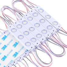 Load image into Gallery viewer, LED Module Lights, Pure White, 3LEDs/Mod, DC12V, 1W, LED Waterproof Decorative Light for Letter Sign Advertising Signs with Tape Adhesive Backside - LEDMyPlace